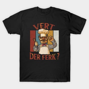 CHEFF VERT DER FERK RETRO T-Shirt